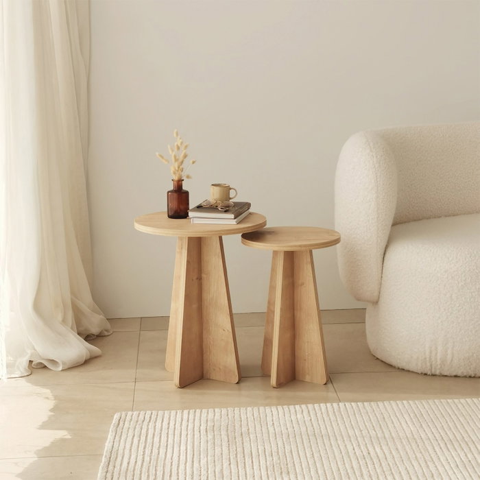 Hanah Home Mushroom - Sapphire Oak Hanah Home Mushroom - Sapphire Oak